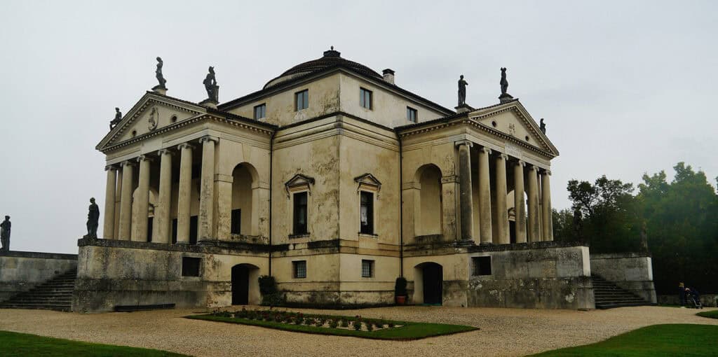 Villa Rotonda in Italy, a classic neoclassical villa.