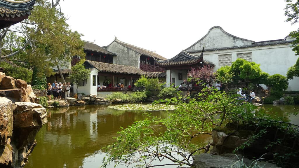 Classical Suzhou Gardens, famous historical gardens in Suzhou