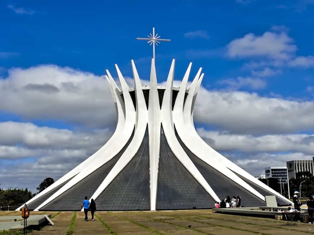 Cathedral of Brasília, modernist structure in Brazil