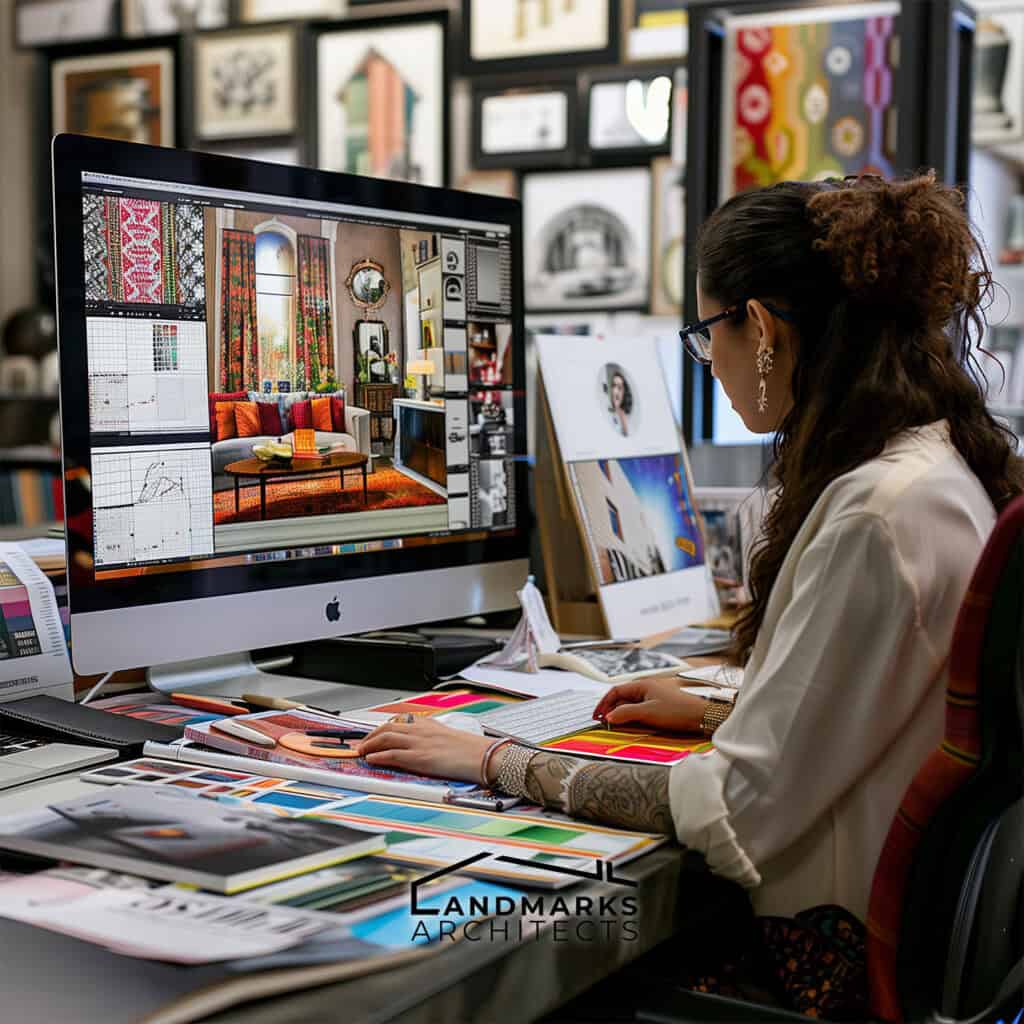 Creativity and Design Insight are Key for Interior Design Assistants. Photo generated by AI