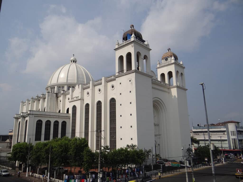 San Salvador National Cathedral, iconic church in El Salvador