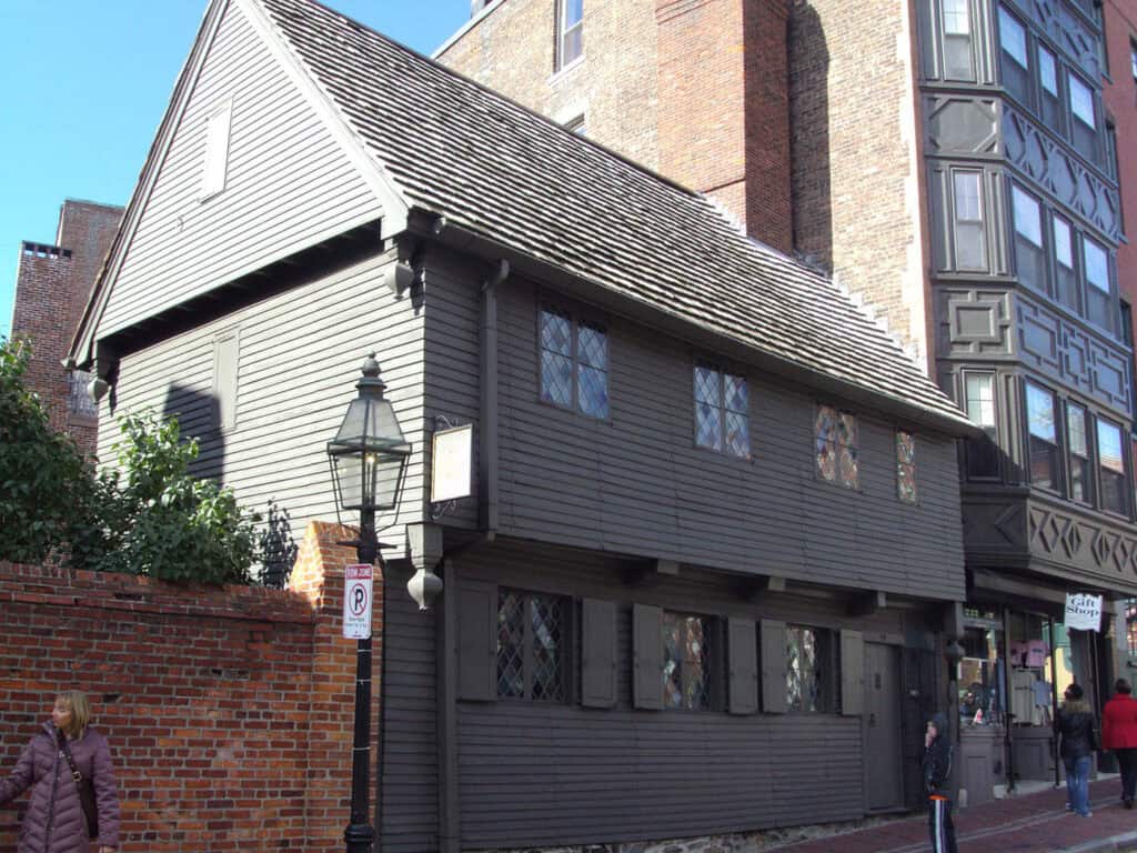 Paul Revere House, historic colonial home in Bosto