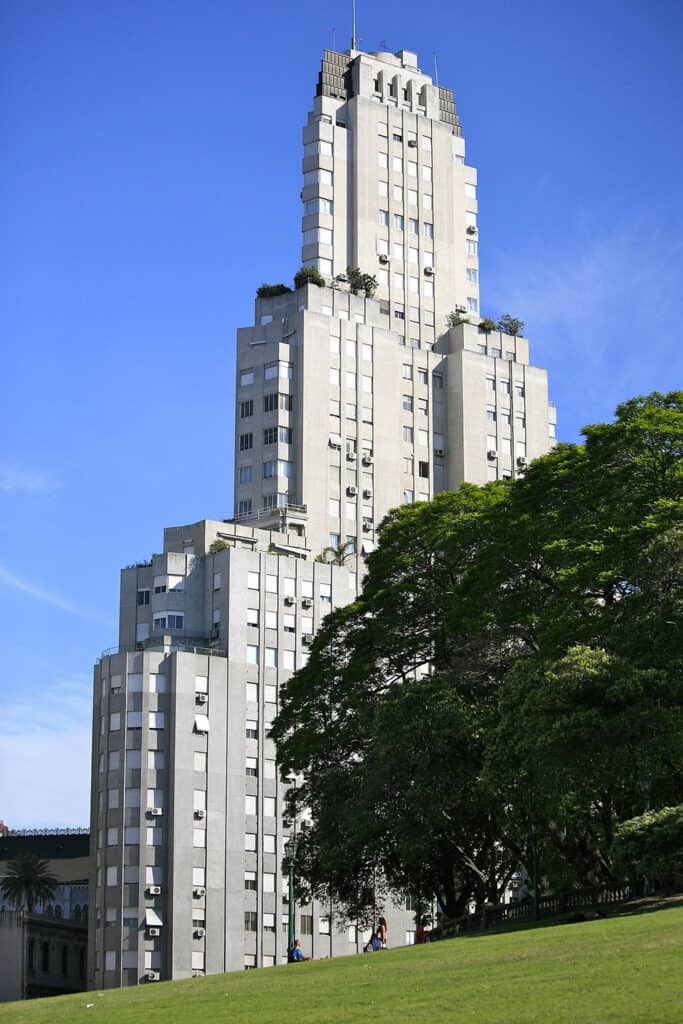 Kavanagh Building, an Art Deco skyscraper in Buenos Aires