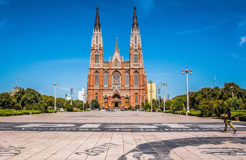 Catedral de La Plata, grand neo-Gothic cathedral in Argentina