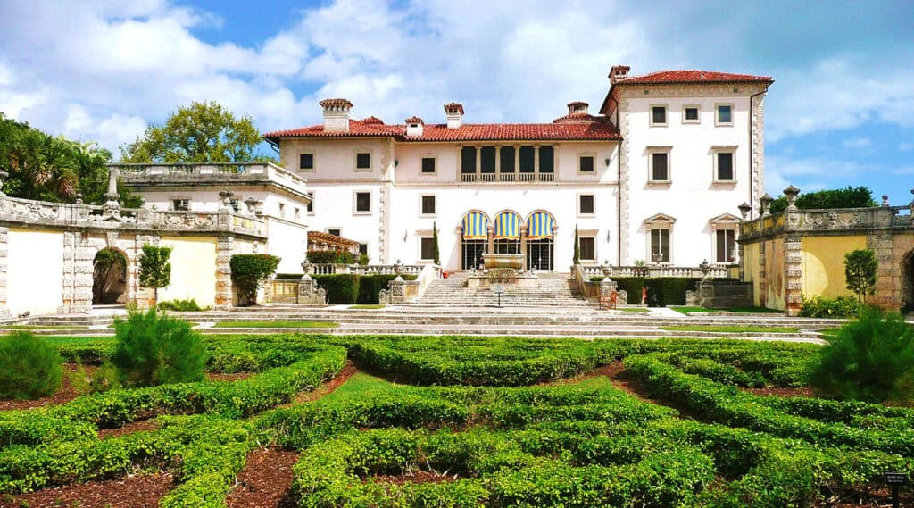 Vizcaya Museum and Gardens, Mediterranean Revival architecture in Miami