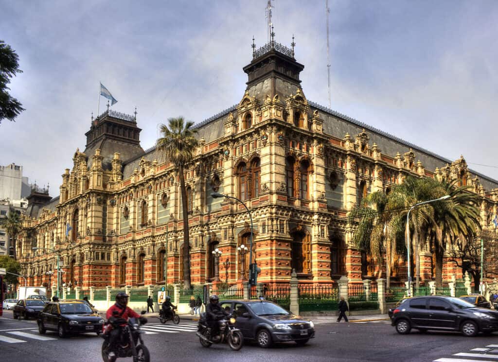 Palacio de Aguas Corrientes, architectural landmark in Buenos Aires