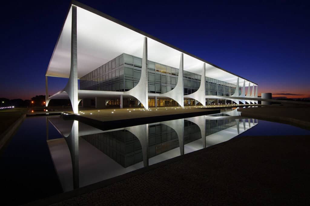 Palácio do Planalto, modernist government building in Brasília