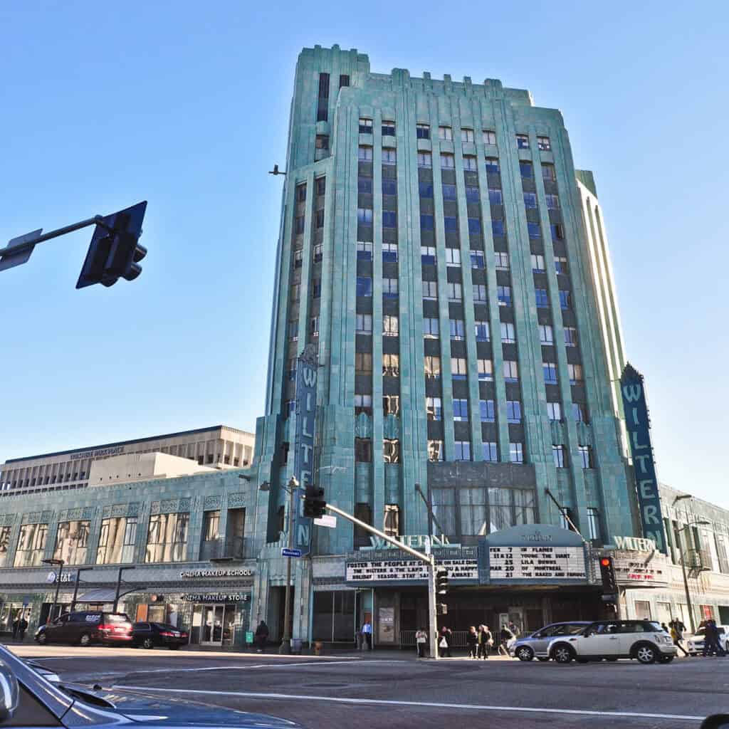 Wiltern Theatre, Art Deco landmark in Koreatown, Los Angeles