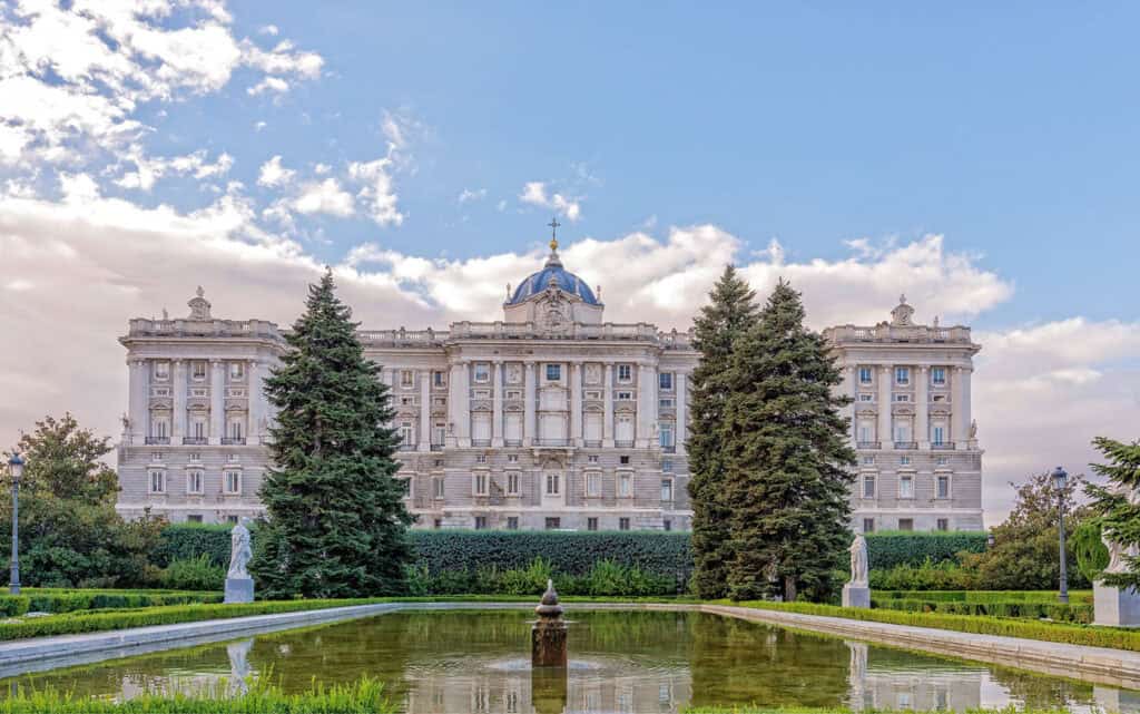 Royal Palace of Madrid, Spain.