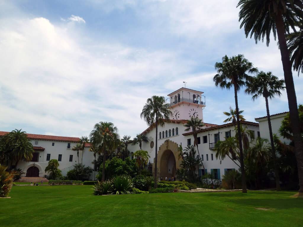 Santa Barbara County Courthouse, Spanish Colonial Revival architecture