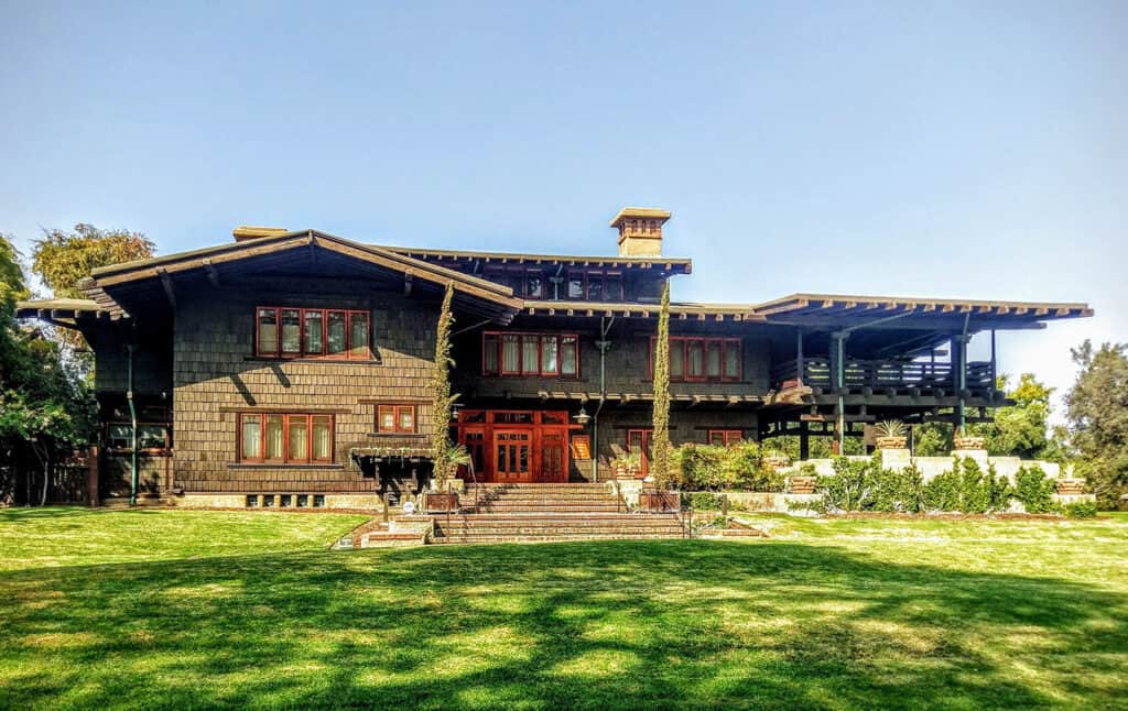 The Gamble House, historic Craftsman-style home in Pasaden