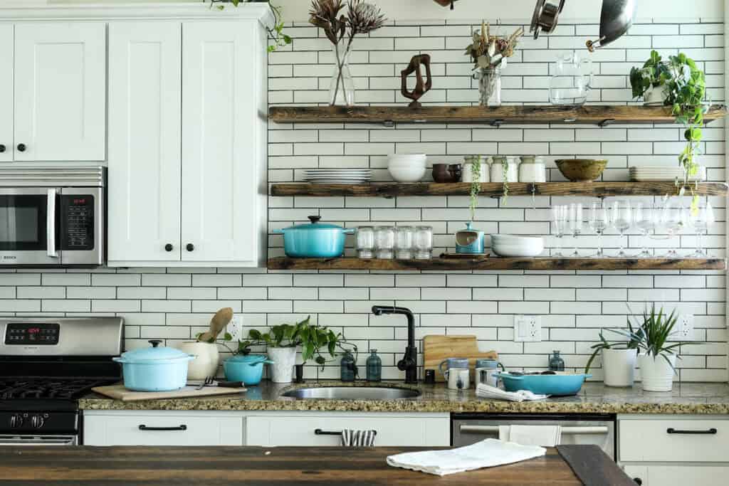 Bohemian style kitchens.