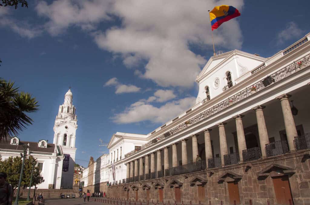 Carondelet Palace, landmark of Quito