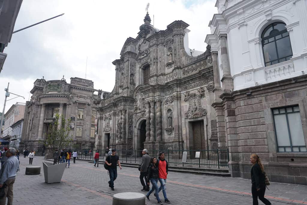 La Compañía de Jesús Church, Baroque architecture