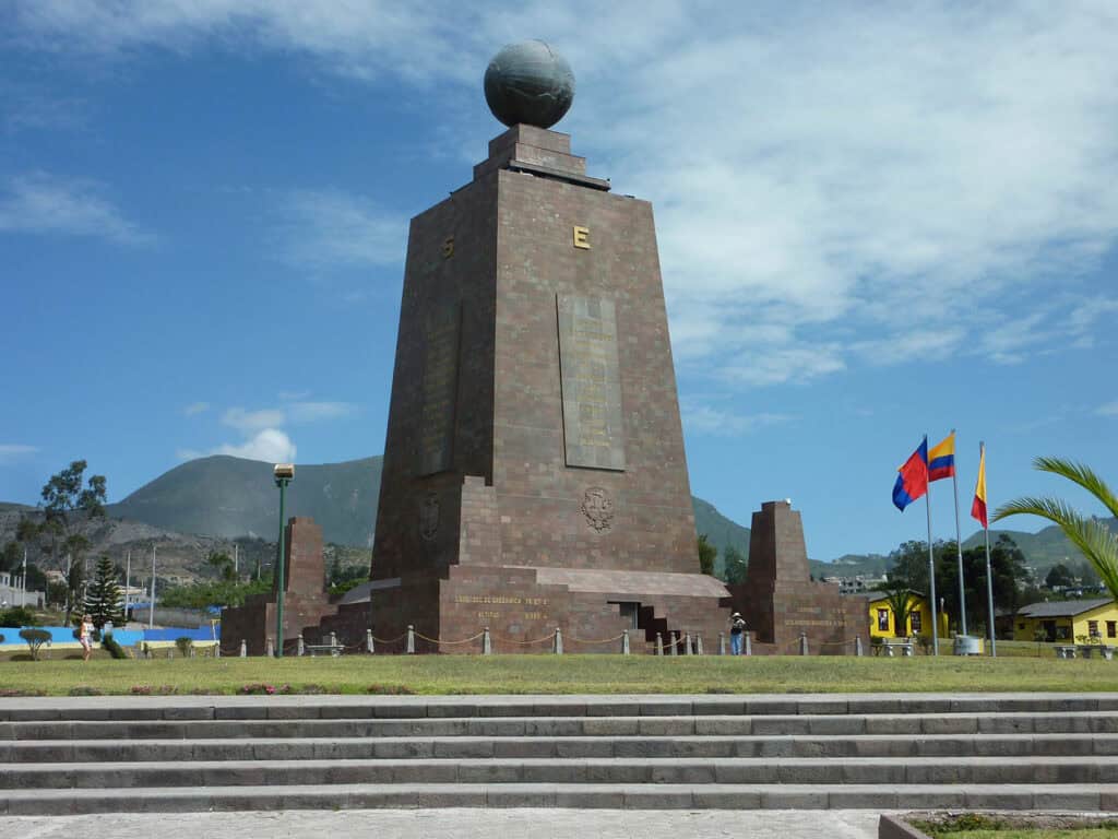 Mitad del Mundo, equatorial landmark in Ecuador