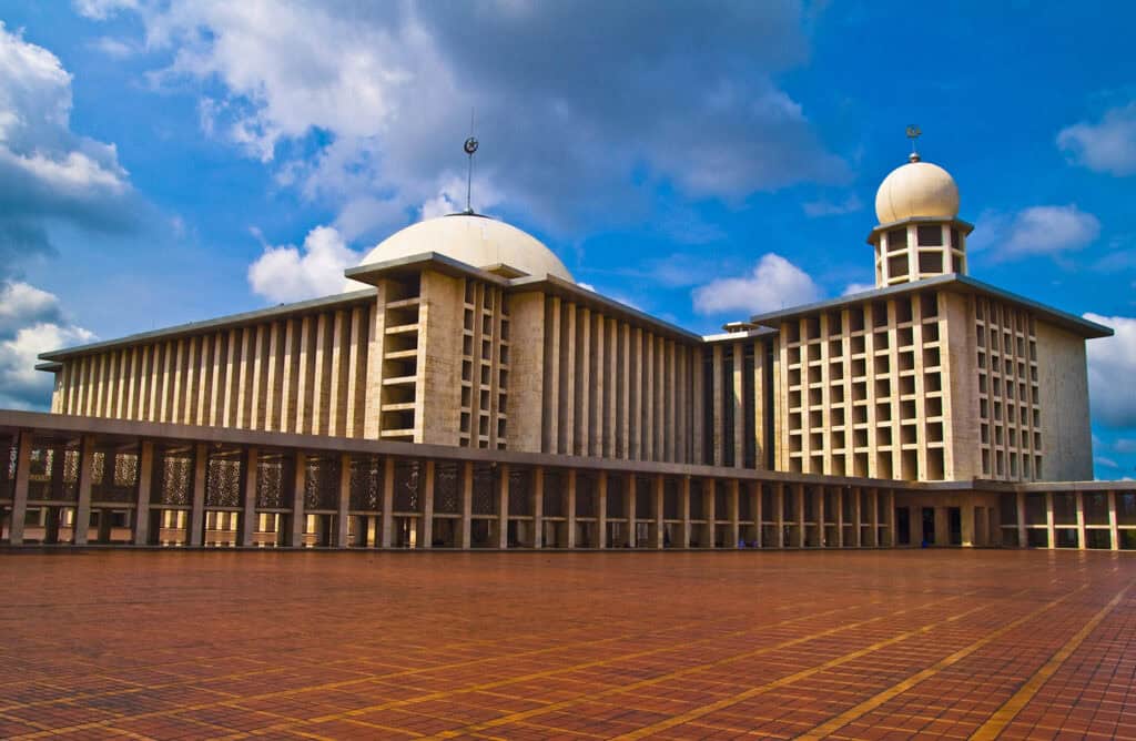 Istiqlal Mosque in Jakarta.