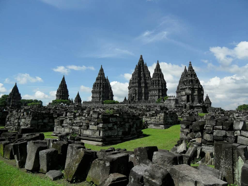 Prambanan Temple in Indonesia.