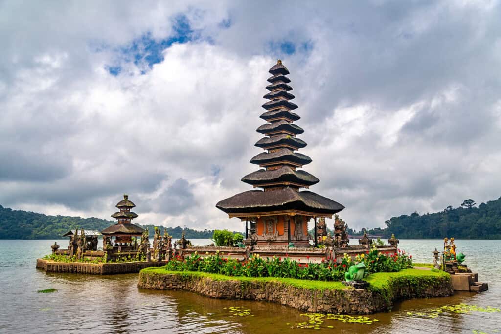 Ulun Danu Beratan Temple in Bali.