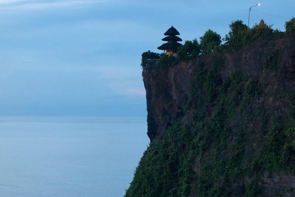 Uluwatu Temple in Bali.