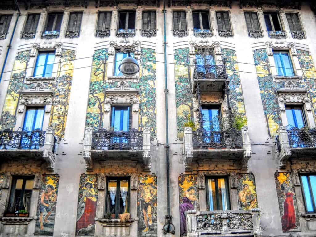 Casa Galimberti in Milan, Italy.