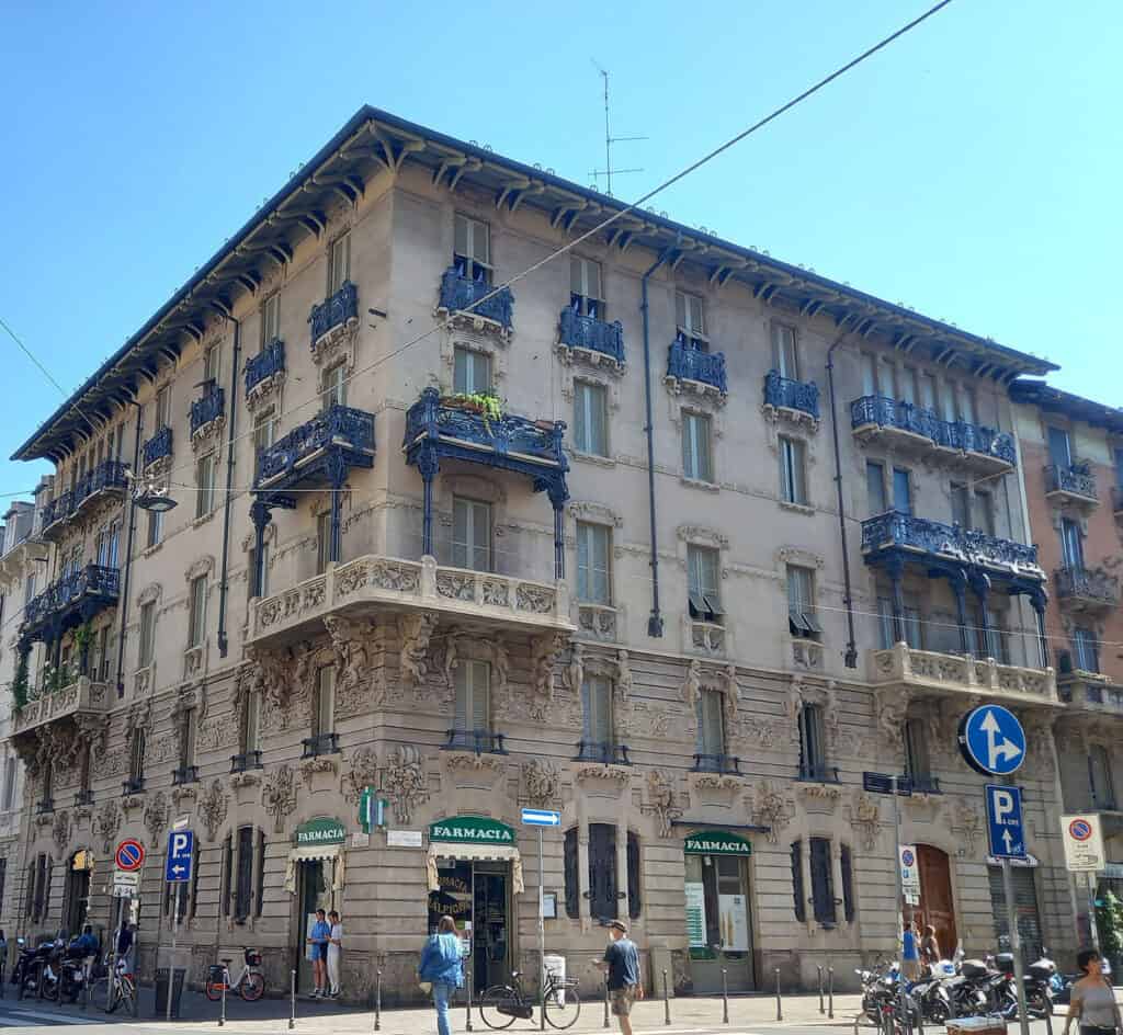 Casa Guazzoni in Milan, Italy.