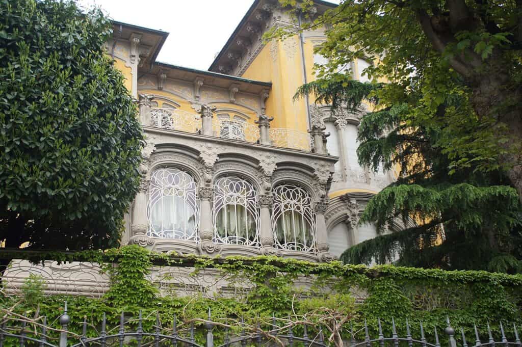 Villa Scott, Liberty-style architecture in Turin, Italy.