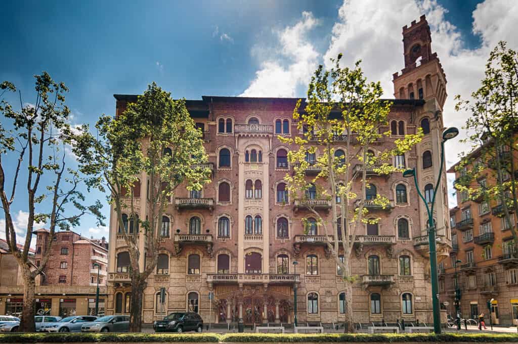 Palazzo della Vittoria in Turin, Italy.