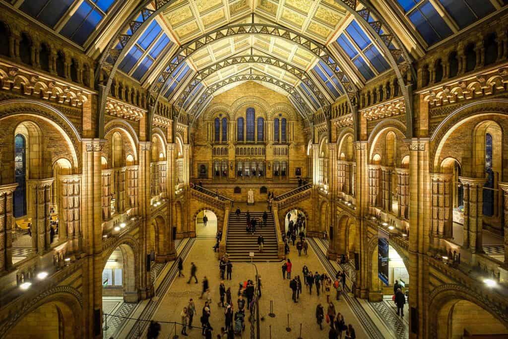 Victorian interior, Natural History Museum London