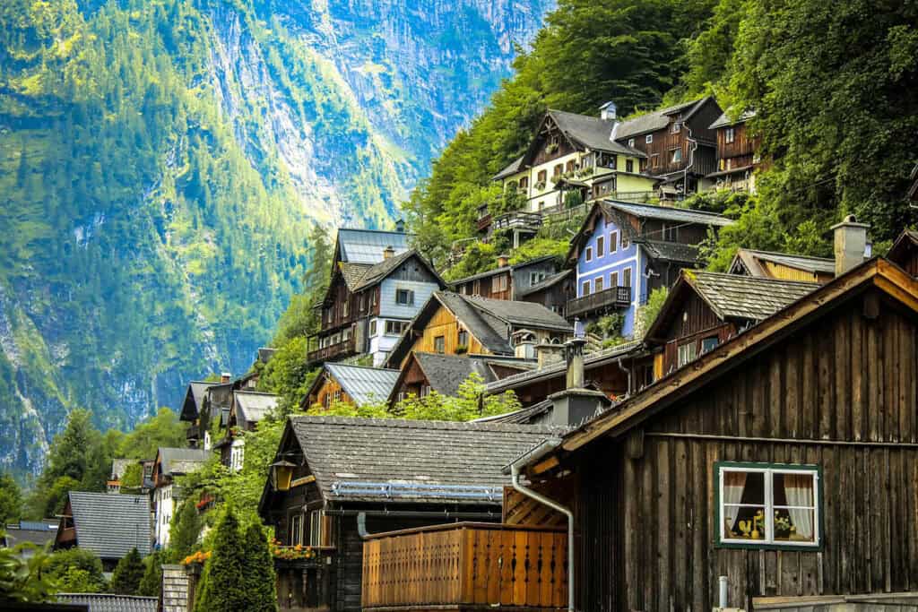 Mountain style home in Hallstatt, Austria