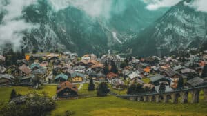 Mountain style homes.