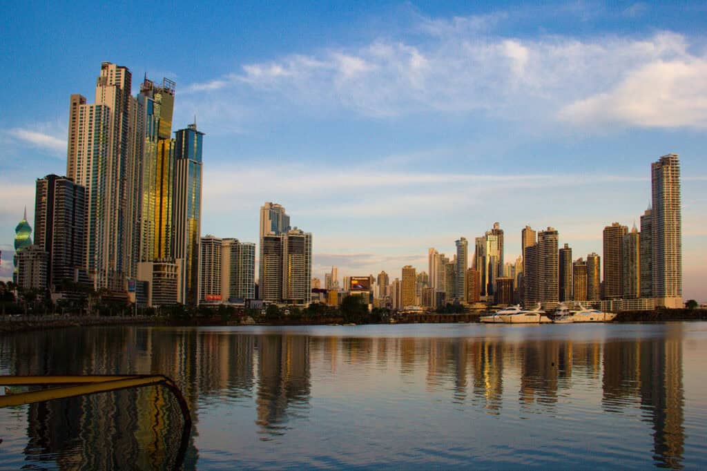 Cinta Costera, urban coastal park in Panama City