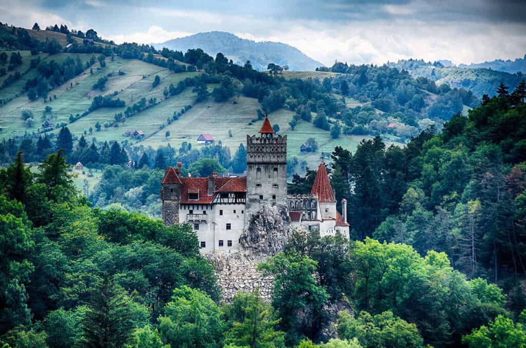 Bran Castle in Transylvania, Romania.