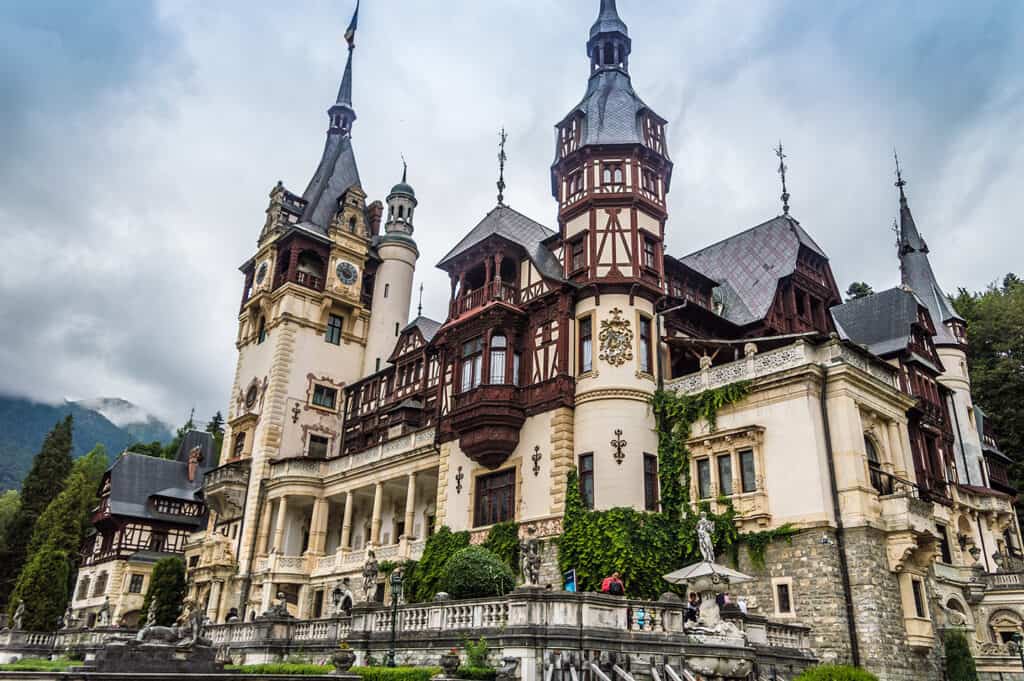 Peles Castle in Romania.