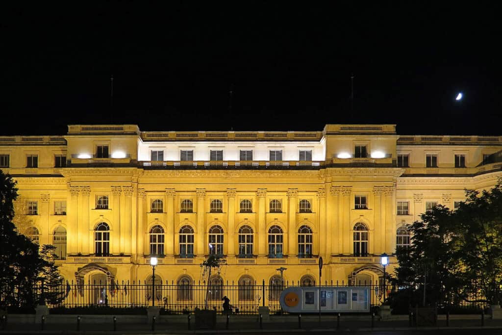 Royal Palace in Bucharest, Romania.