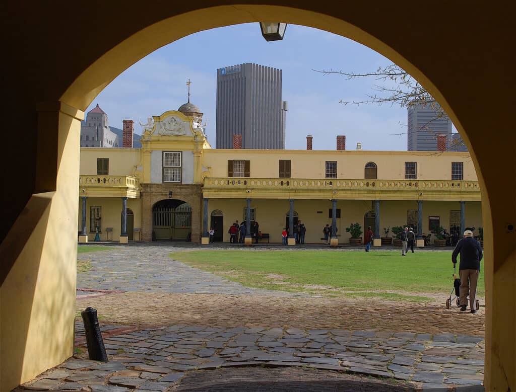 Inside the Castle of Good Hope