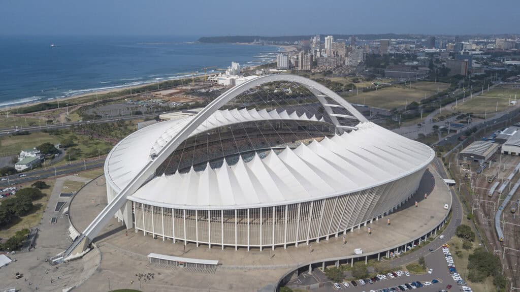 Moses Mabhida Stadium in Durban, a modern architectural marvel