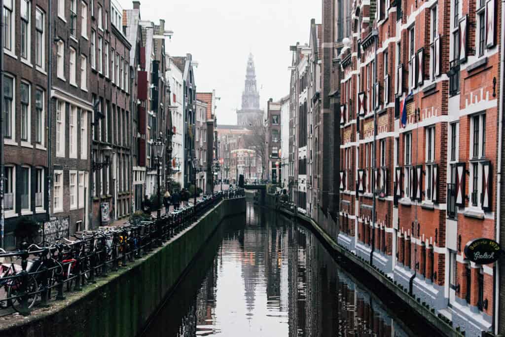 Red brick used in Dutch architecture