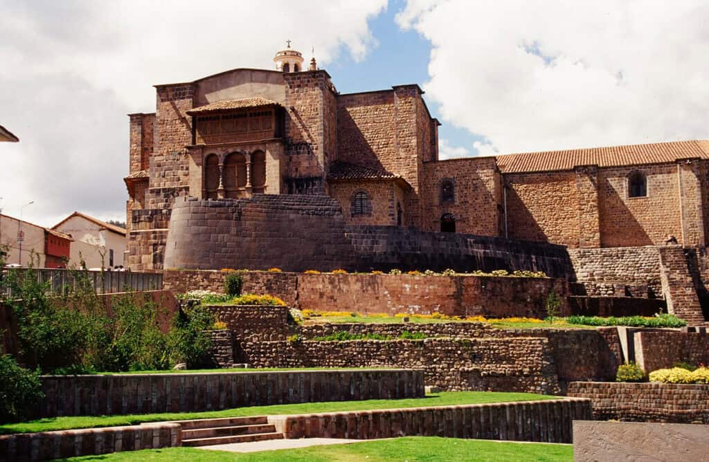 Qorikancha, the ancient Inca temple in Cusco, Peru.