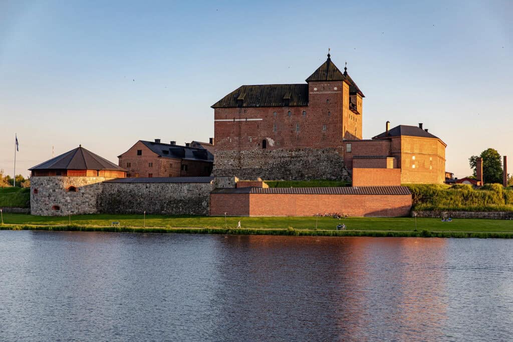 Häme Castle, a prominent landmark in Finland.