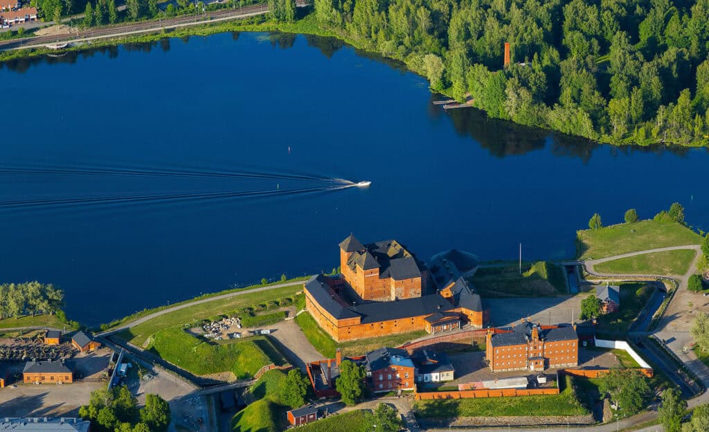 Häme Castle in Hämeenlinna, Finland