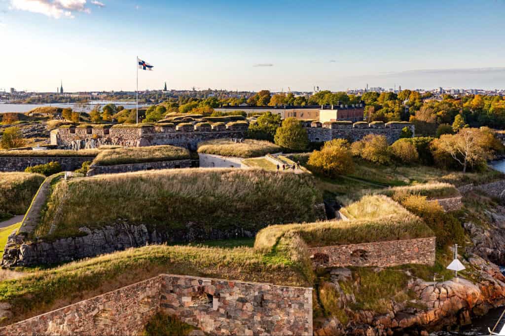 Suomenlinna Sea Fortress, a UNESCO World Heritage Site.