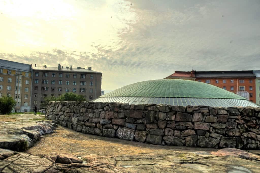 Temppeliaukio Church, the Rock Church in Helsinki.