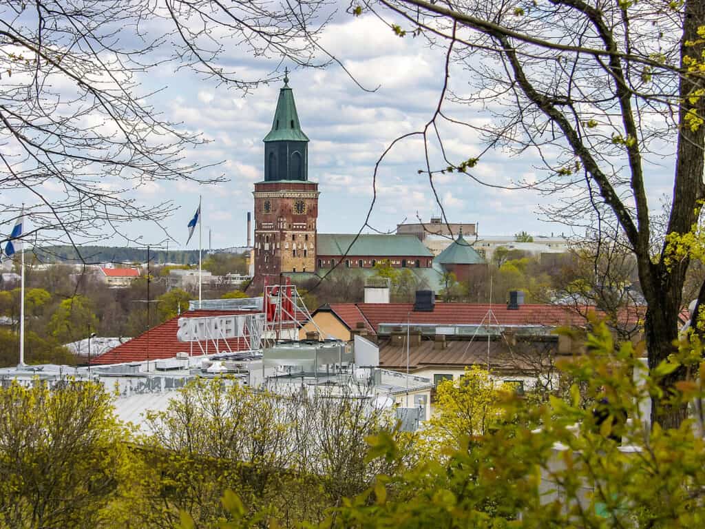 Turku Cathedral, a prominent Finnish landmark.