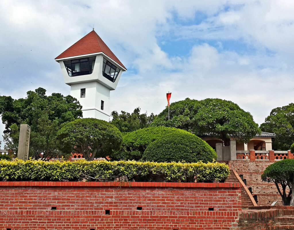 Fort Zeelandia in Tainan, Taiwan.