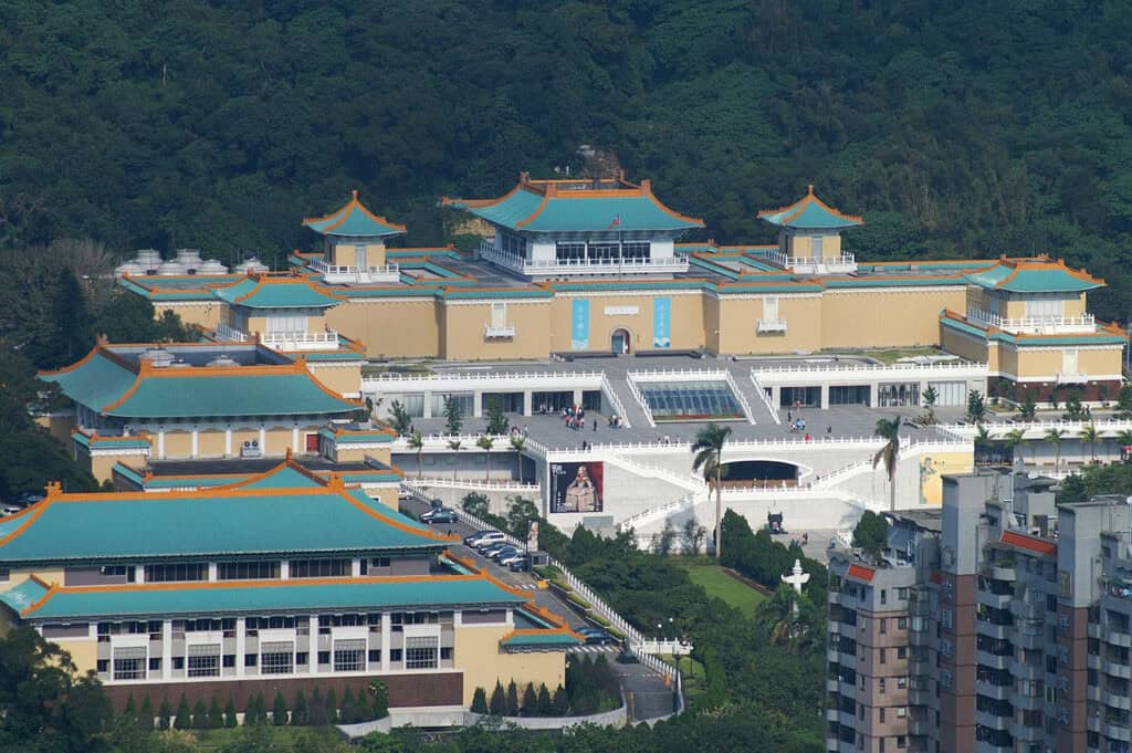 The National Palace Museum in Taipei, Taiwan.