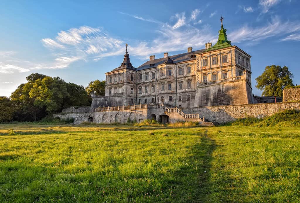 Historic Pidhirtsi Castle in Ukraine