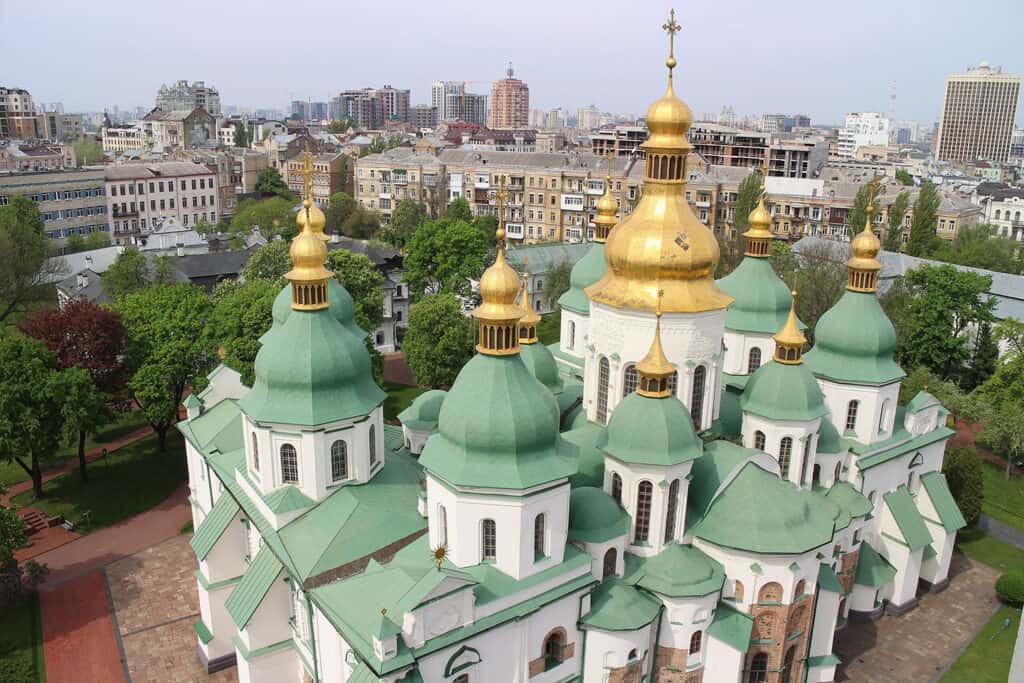 Saint Sophia Cathedral in Kyiv, Ukraine