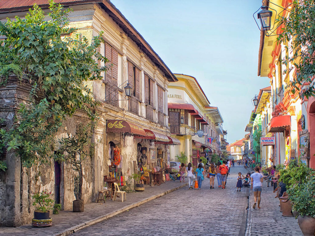 Historic Vigan City in the Philippines