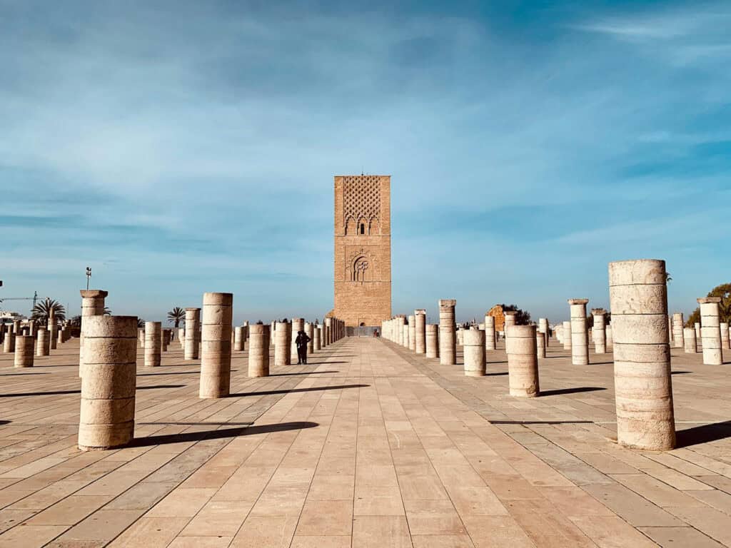 Hassan Tower, Rabat, Morocco