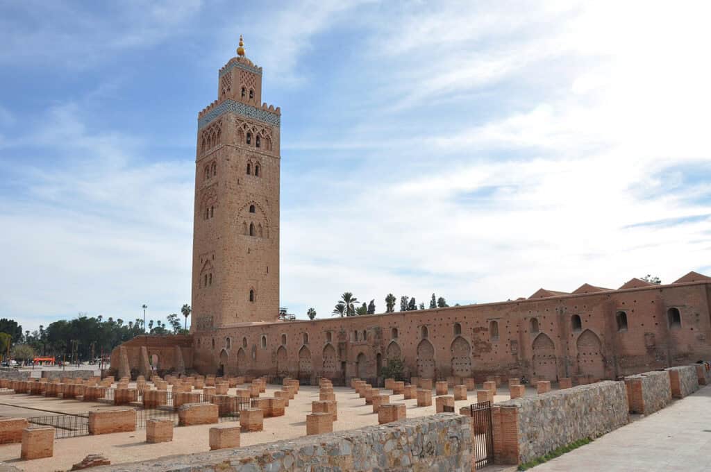 Koutoubia Mosque in Marrakech, Morocco